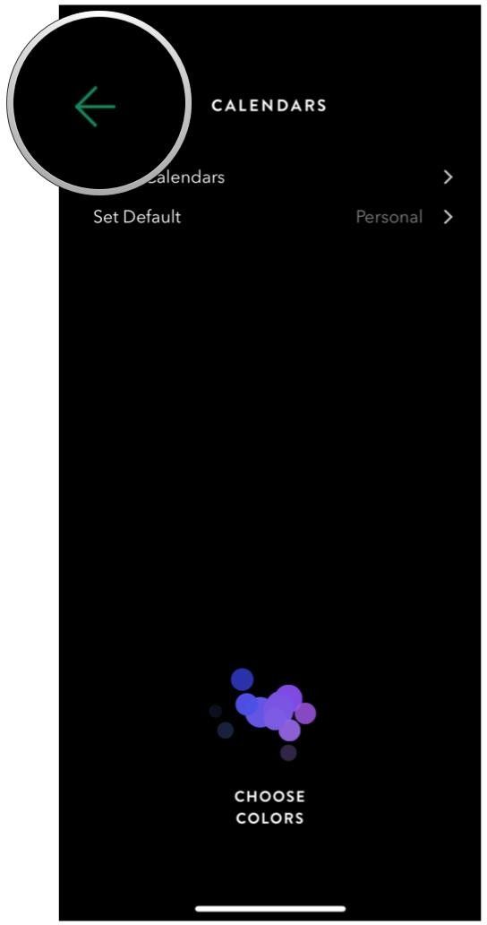 Временное меню вернуться