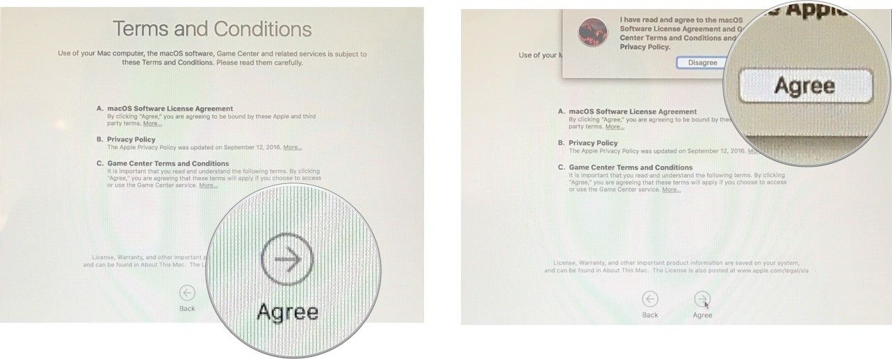 Согласитесь с условиями, затем согласитесь еще раз