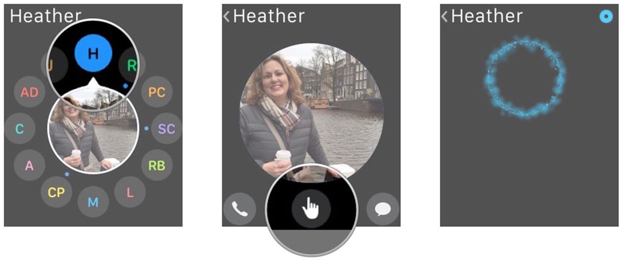 Как отправить кран с Apple Watch