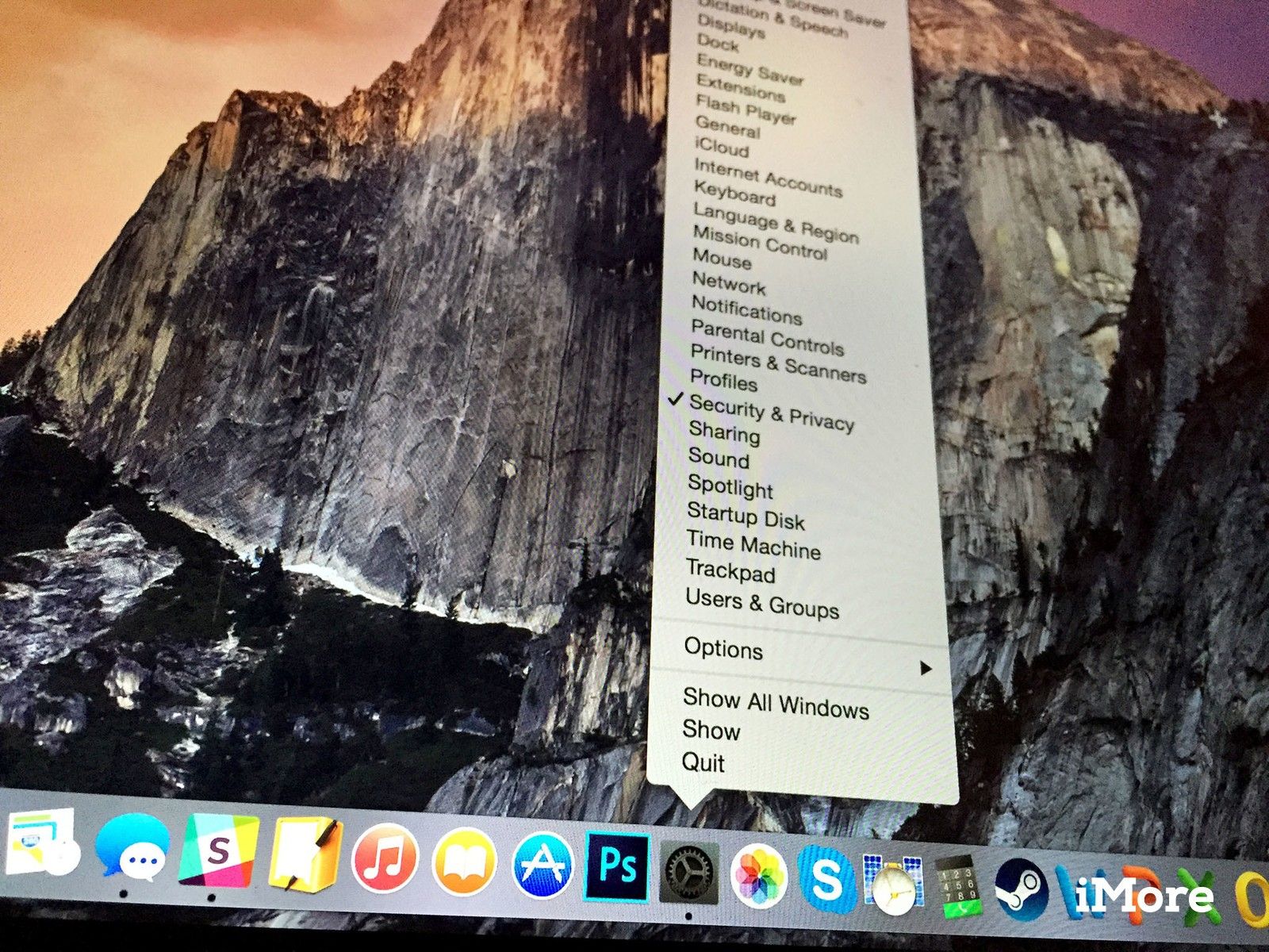 Как получить доступ к любой системе Mac настройки в один клик