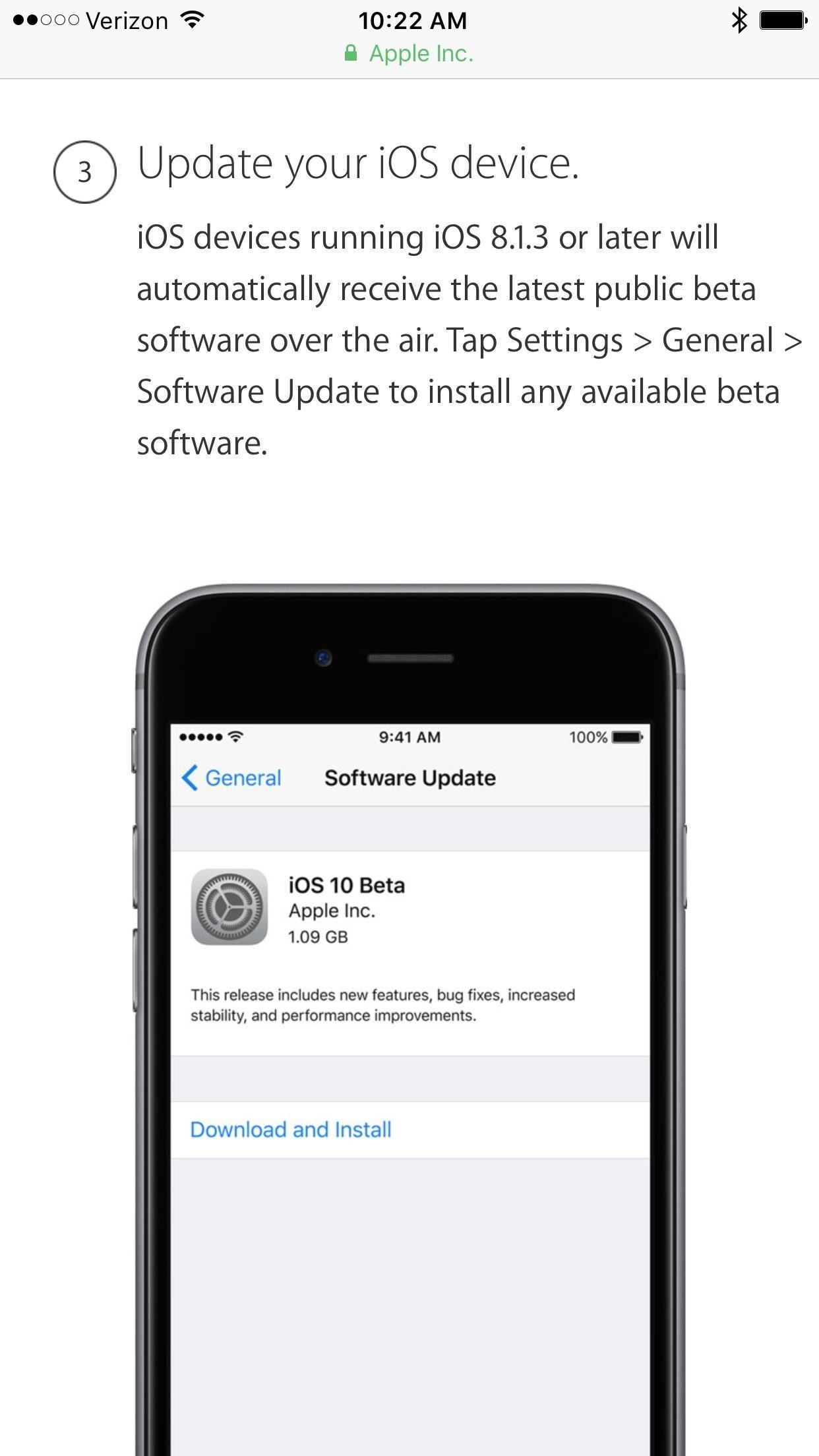 Как получить iOS 10 на вашем iPad или iPhone прямо сейчас с Apple's Public Beta