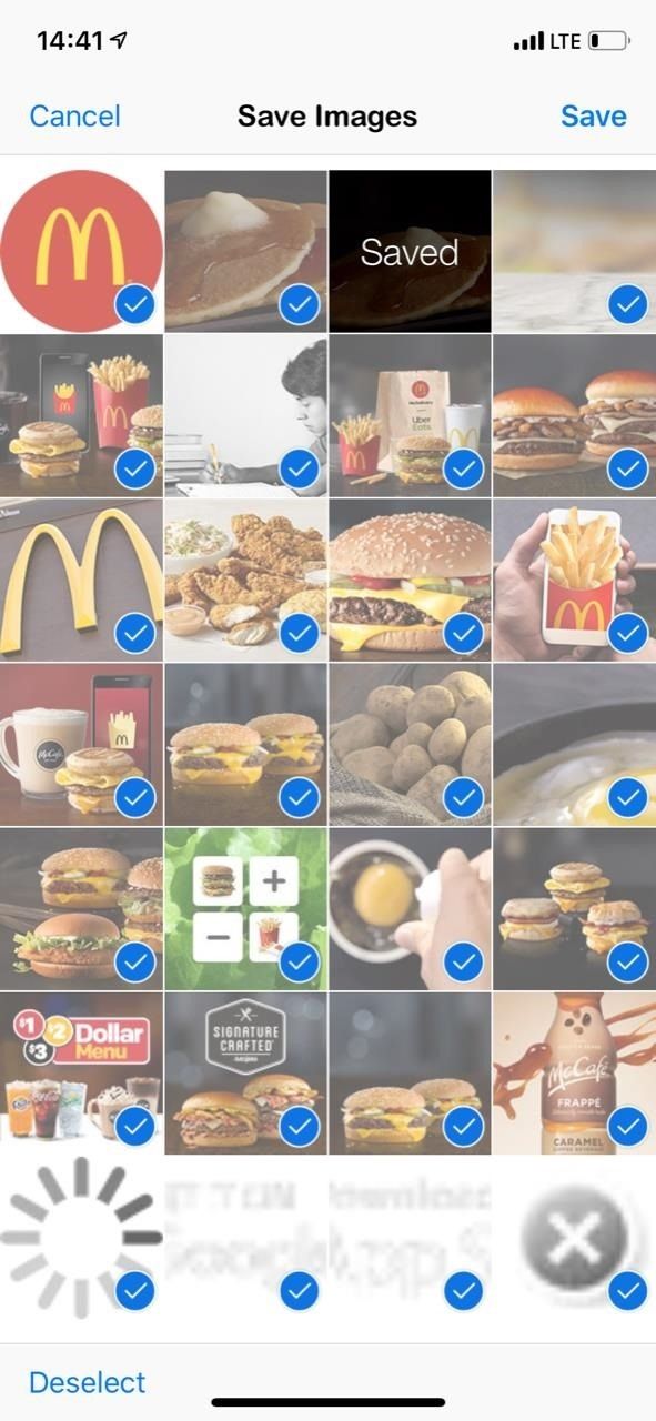 Как скачать изображения на свой iPhone, когда сайт на Safari выиграл't Let You