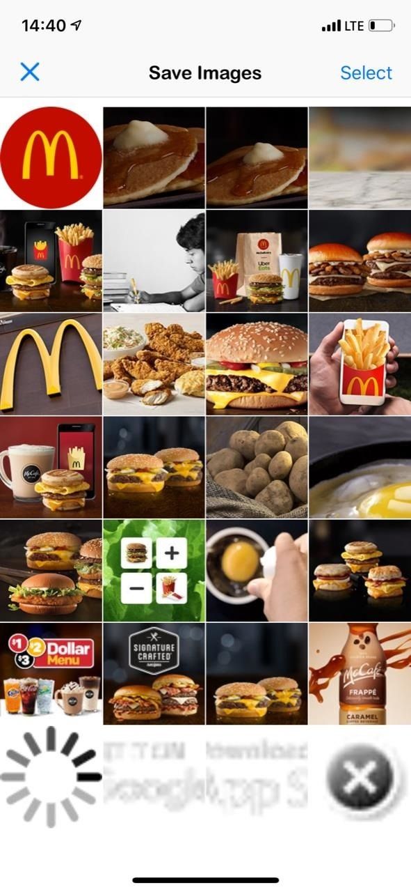 Как скачать изображения на свой iPhone, когда сайт на Safari выиграл't Let You