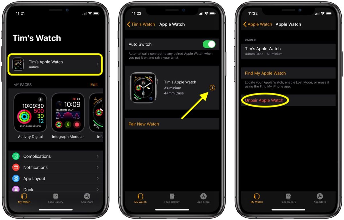 яблочные часы