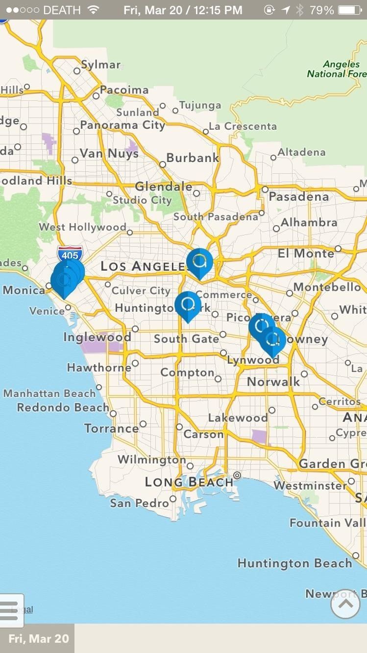 Подтвердите свое местоположение с помощью Touch ID, чтобы получить Алиби