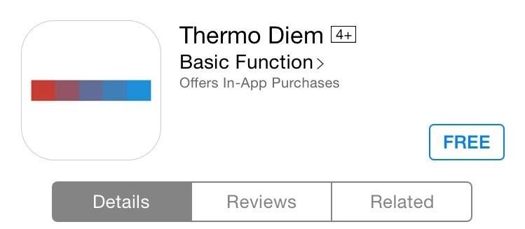 Thermo Diem рассказывает вам, как погода сегодня по сравнению со вчерашним днем