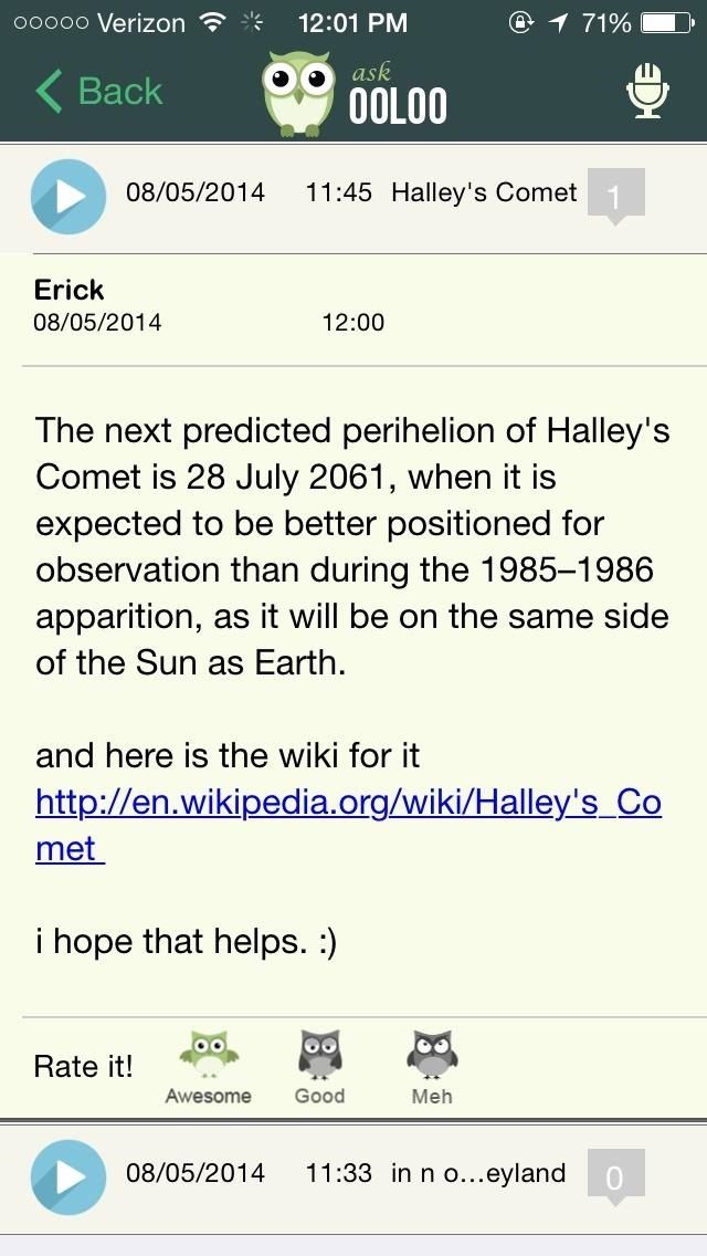 Забудьте о Сири - отвечайте на ваши вопросы настоящими людьми на вашем iPhone