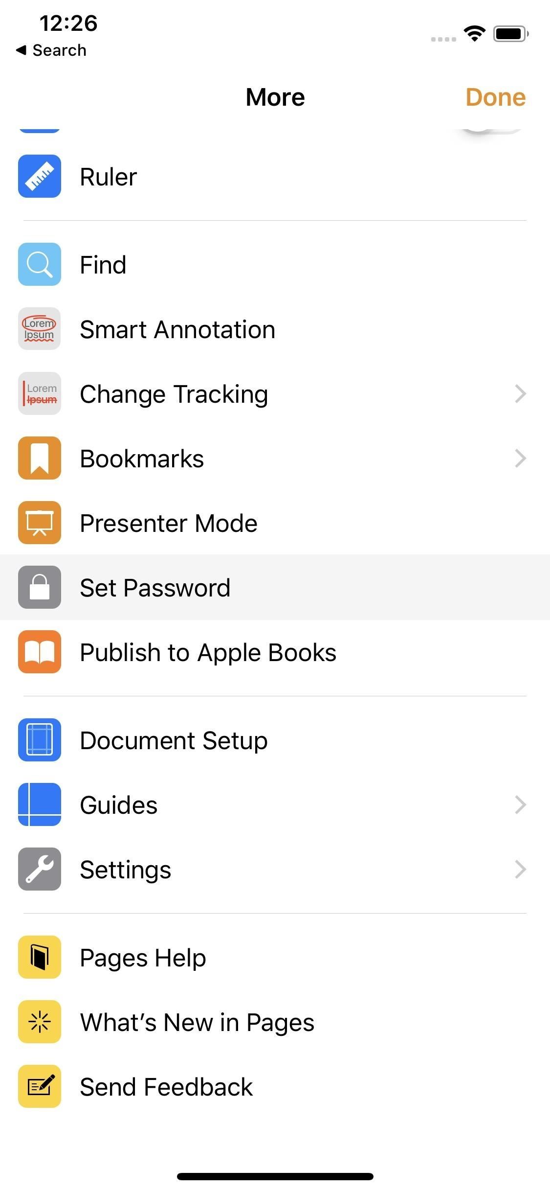 Защитите паролем свои страницы Документы, чтобы к ним могли получить доступ только вы и разрешенные соавторы