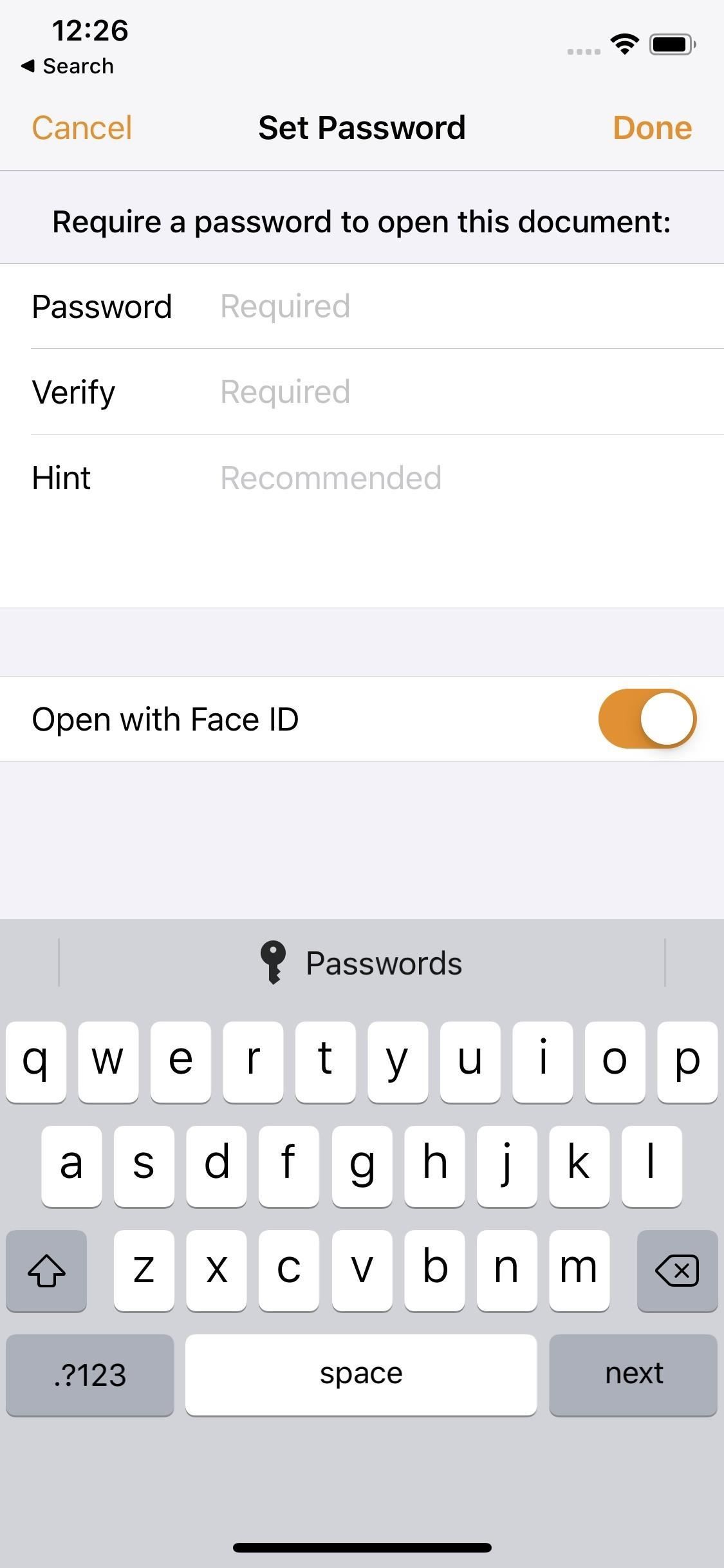 Защитите паролем свои страницы Документы, чтобы к ним могли получить доступ только вы и разрешенные соавторы