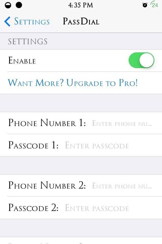 Как быстро набрать номер с вашего iPhone's Lock Screen with Custom Passcode Contacts