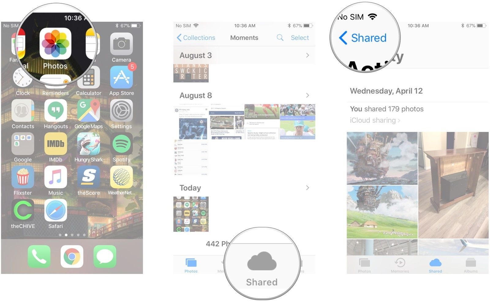 Запустите Настройки, нажмите «Общий», нажмите «Общий»