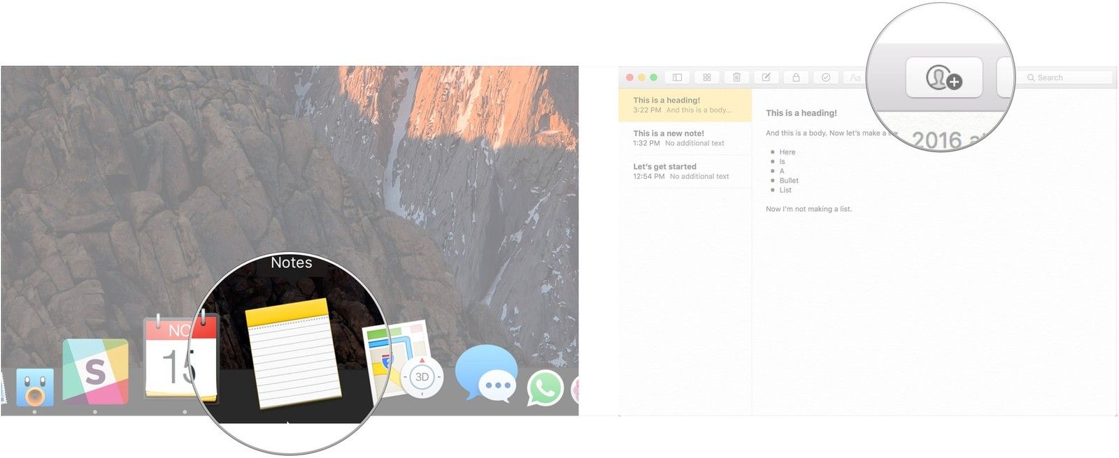 Откройте Заметки, нажмите Добавить людей