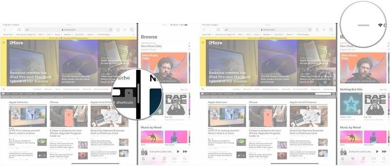 Перетащите дескриптор редактирования, перетащите верхний маркер редактирования