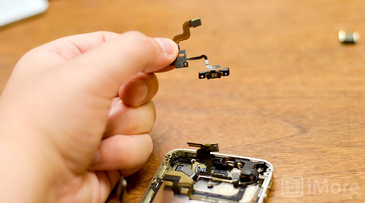 CDMA iPhone 4 кабель кнопки питания удален