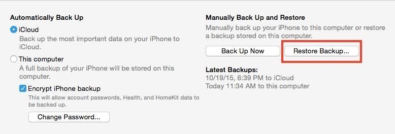 Как сделать резервную копию и восстановить ваш iPad, iPhone или iPod Touch с помощью iTunes