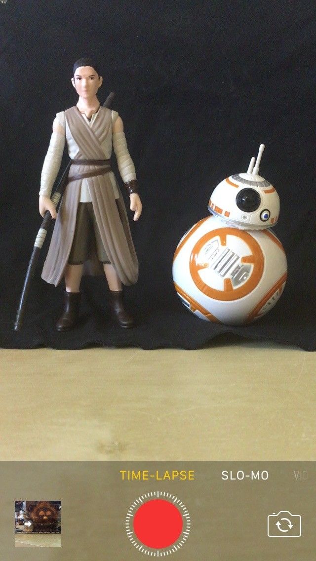 Замедленная съемка в приложении «Камера»