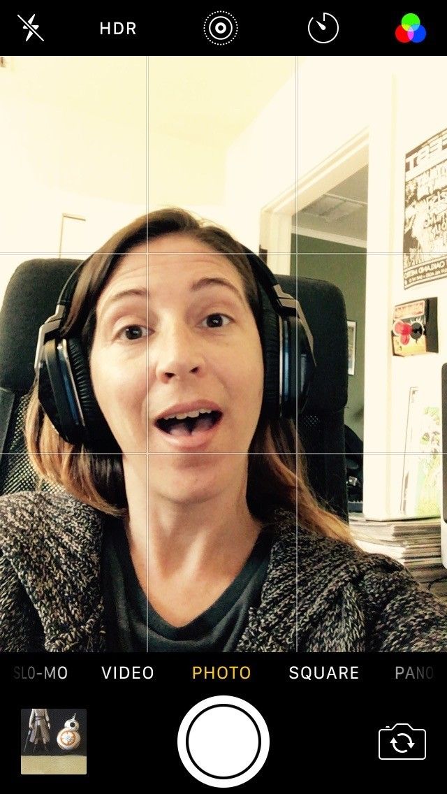 Селфи в приложении 