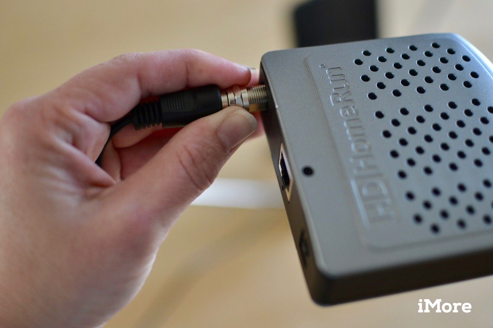 HD HomeRun Connect подключить коаксиальный