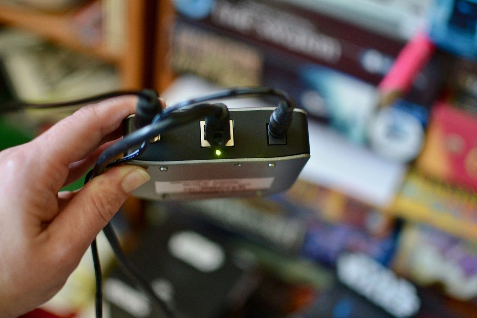 HD HomeRun Connect постоянно горит зеленым светом