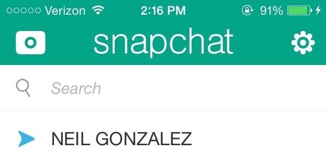 Как Snapchat прямо из приложения «Ваши фотографии» на iOS 8