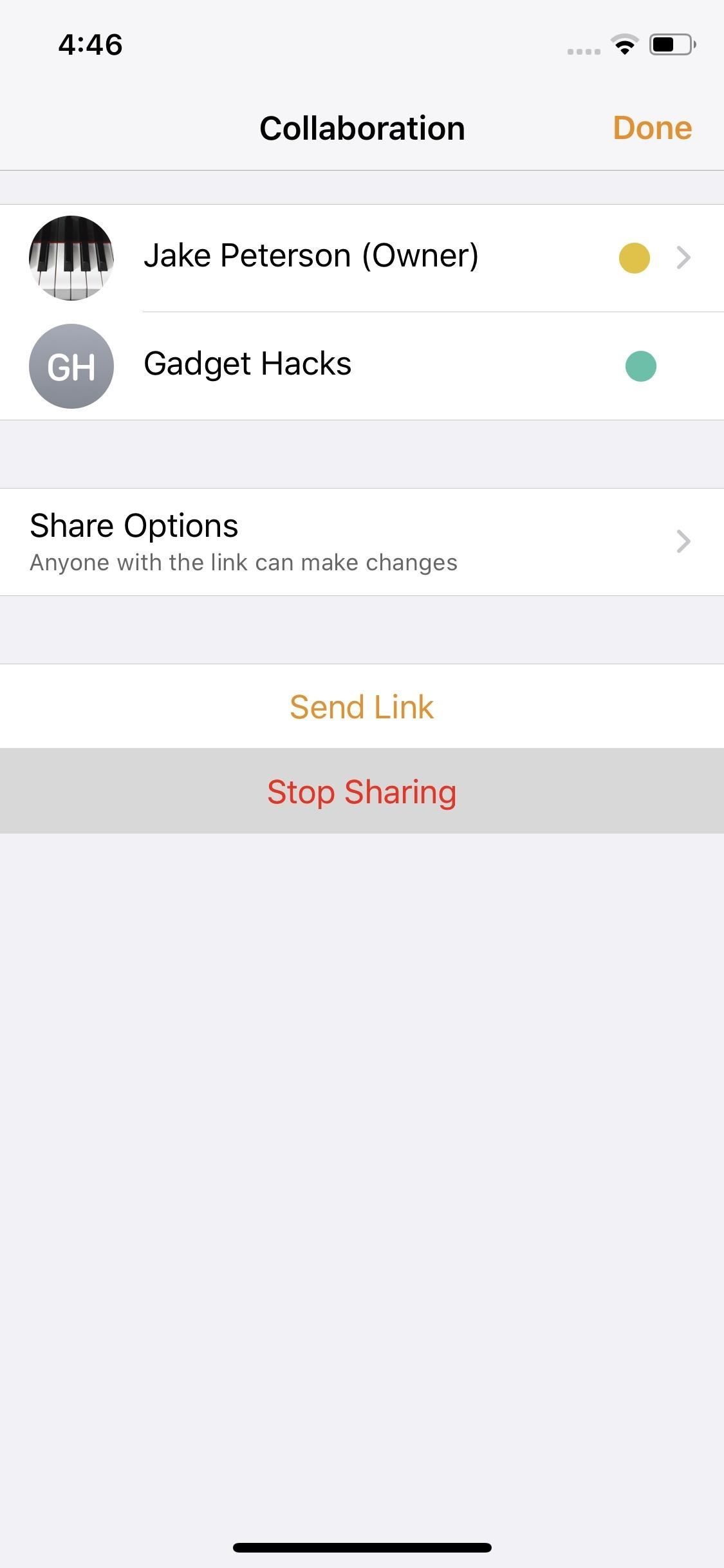 Как сотрудничать на страницах документов с друзьями и коллегами