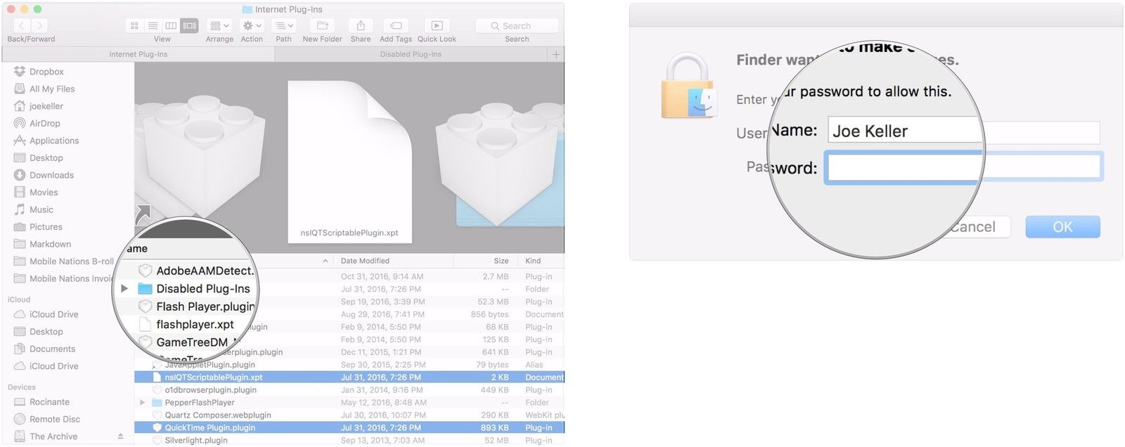 Перетащите плагины в папку Disabled, авторизуйтесь