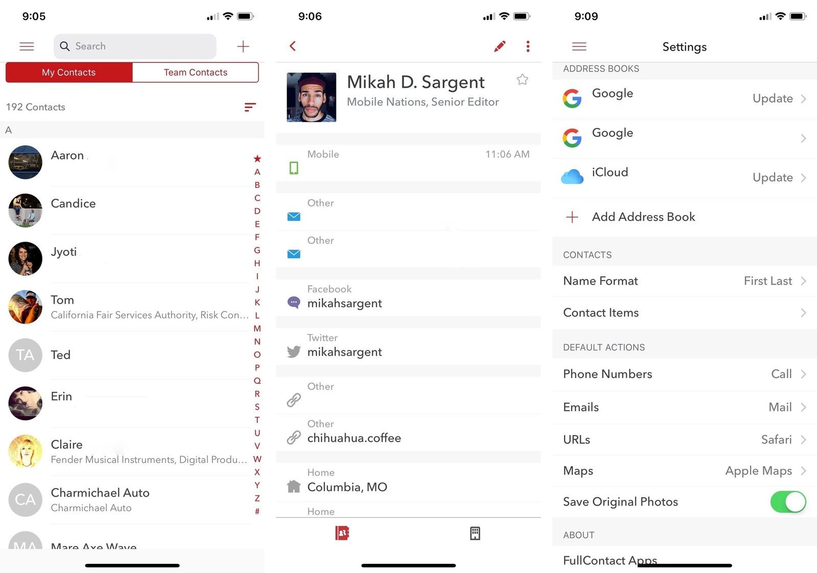 Полный контакт