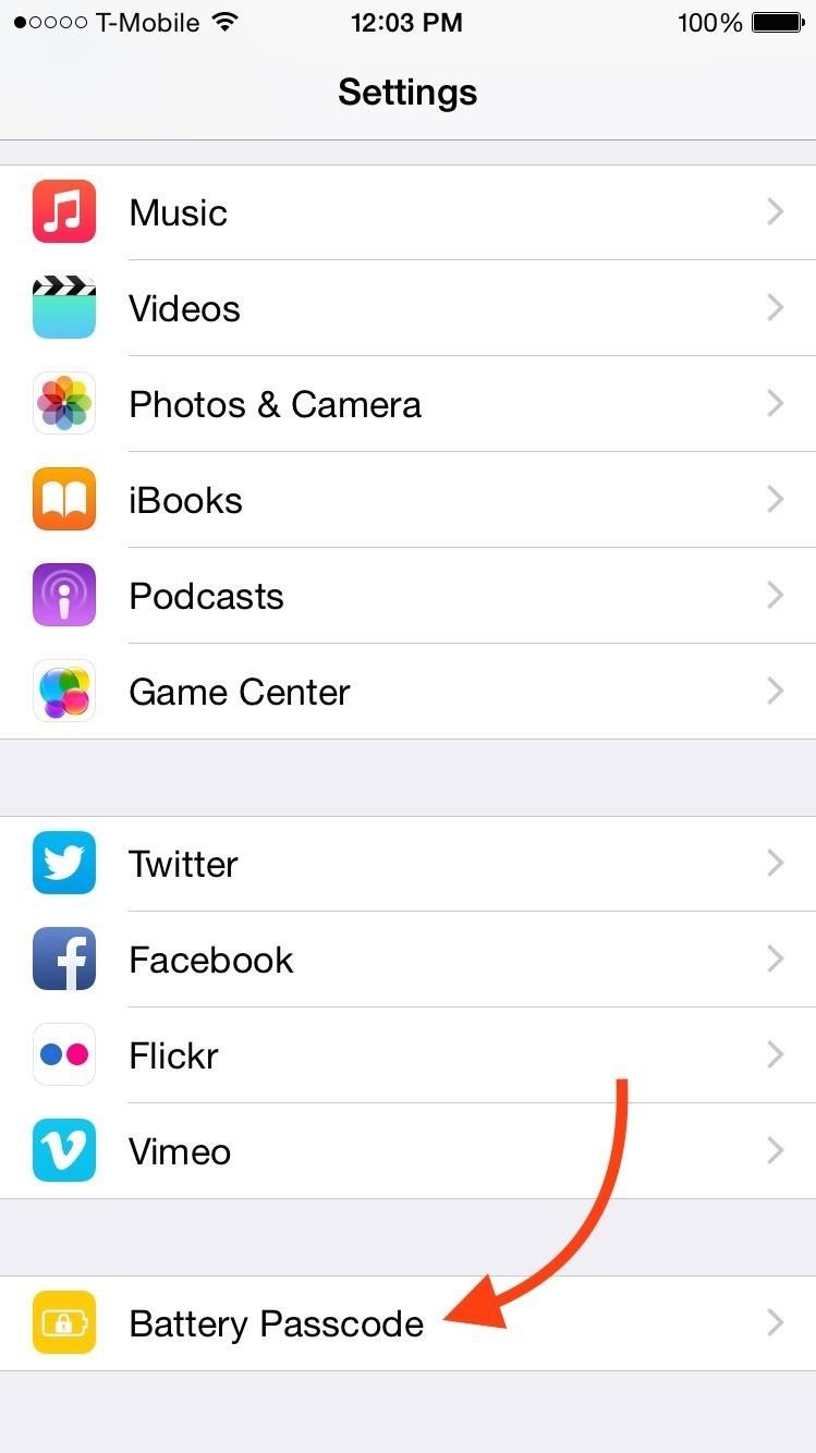 Разблокируйте iPhone, используя текущий процент заряда батареи в качестве пароля