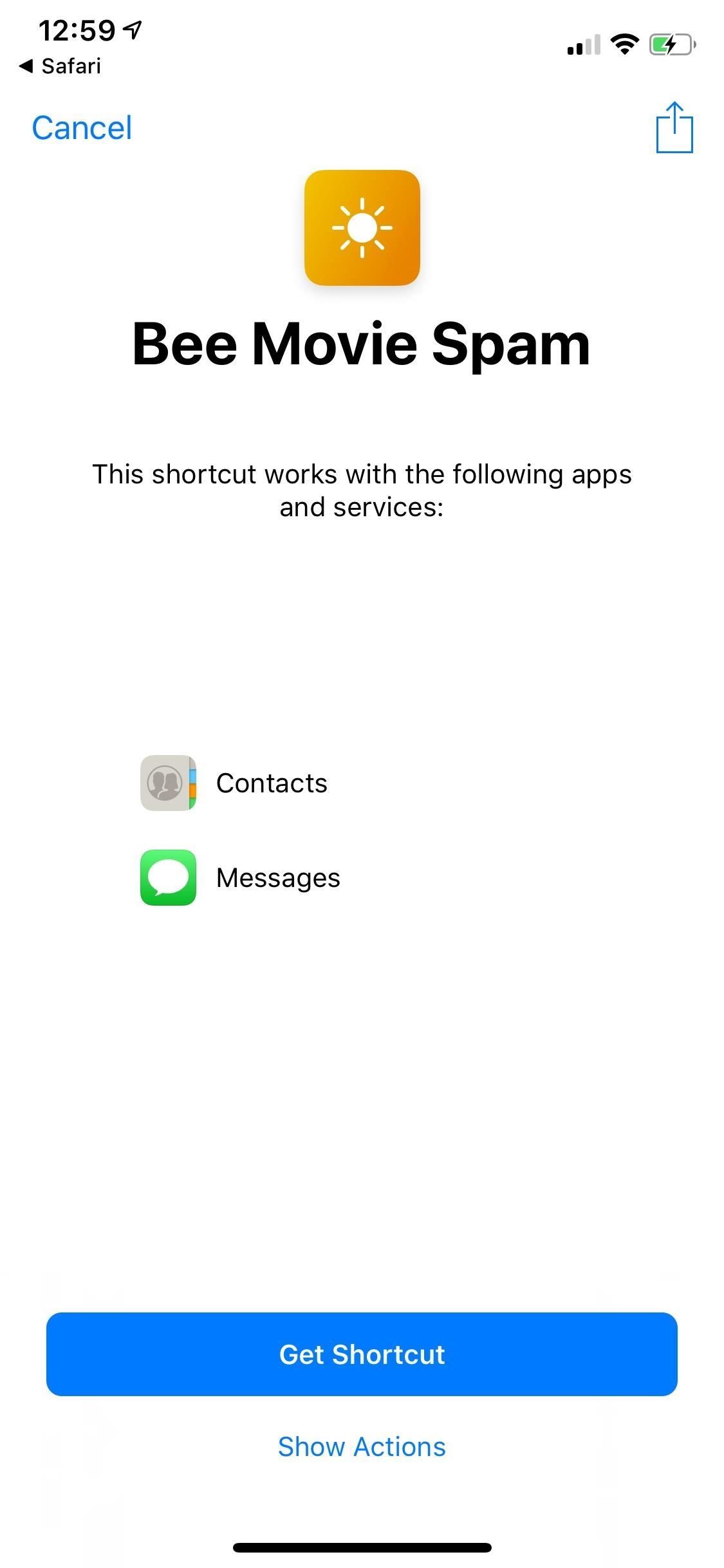 Раздражайте своих друзей на iMessage с помощью множества автоматических текстов