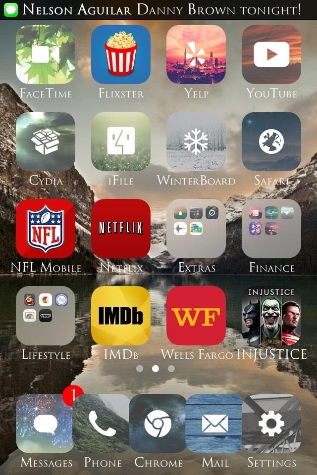 Уменьшите количество раздражающих баннерных предупреждений iOS 7 на вашем iPhone для маленьких прокручивающихся уведомлений