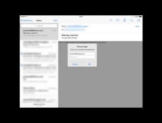 Как определить реальные всплывающие окна входа в систему от поддельных фишинговых атак в почтовом приложении iOS 8s