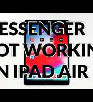 Как исправить приложение Messenger, которое не работает на iPad Air 3