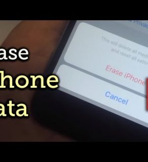 Как стереть данные с вашего iPad, iPhone или iPod touch