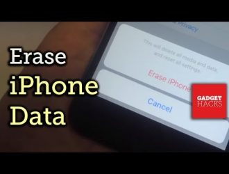 Как стереть данные с вашего iPad, iPhone или iPod touch