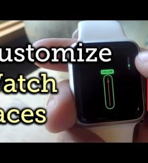 Как настроить лицо на Apple Watch