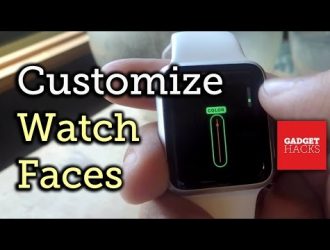 Как настроить лицо на Apple Watch