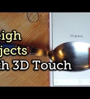Как взвешивать объекты на вашем iPhone с помощью 3D Touch