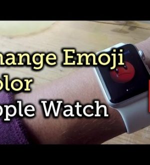 Как изменить цвета эмодзи на Apple Watch