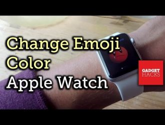 Как изменить цвета эмодзи на Apple Watch