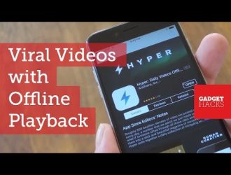 Смотрите вирусные видео на вашем iPhone без подключения к Интернету