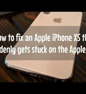 Как исправить Apple iPhone XS, который внезапно застрял на логотипе Apple, не может получить доступ к главному экрану [Руководство по устранению неполадок]