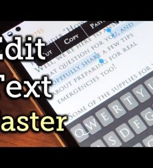 Лучший способ выбрать и отредактировать текст на вашем iPhone