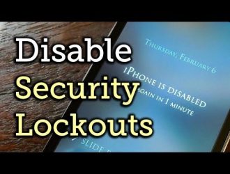 Как отключить блокировку безопасности от слишком большого количества неудачных попыток ввода пароля на вашем iPhone