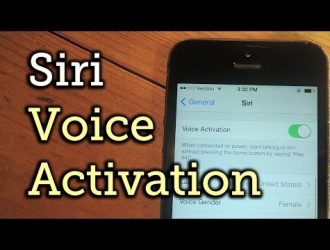 Привет, Сири: Как активировать Siri в iOS 8, не отрывая пальца