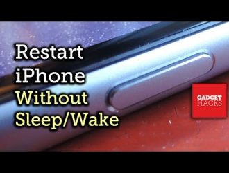 Как перезагрузить iPhone без использования кнопки «Режим сна / Пробуждение»