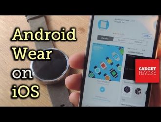 Как установить и использовать Android Wear Smartwatch на вашем iPhone