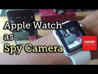 Превратите свой iPhone в шпионскую камеру с помощью Apple Watch