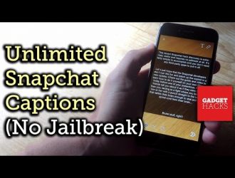 Как обойти ограничение количества титров для снимков на вашем iPhone