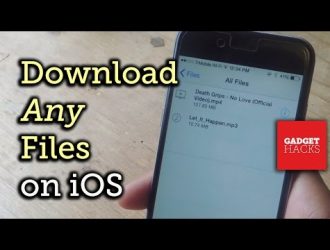 Как скачать и сохранить любой тип файла на ваш iPhone