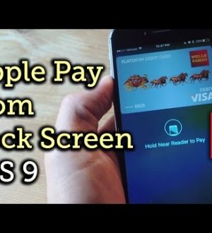 Как включить или отключить отображение кошелька на экране блокировки iPhone в iOS 9